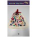 Crochet Top Hand Towel / Tea Towel - Christmas Joy Crochet Top Hand Towel / Tea Towel - Christmas Joy